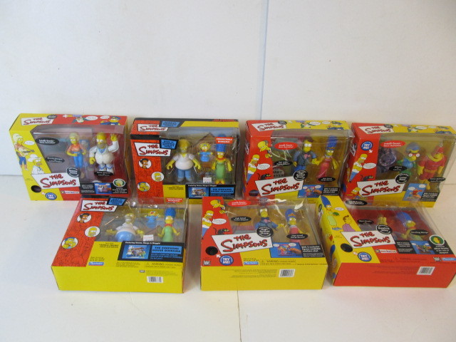 lot 102 image: Lot of Unopened SIMPSONS Playsets #1
