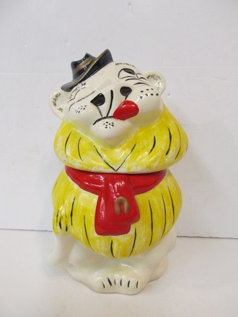 lot 118 image: Vintage 1950s BELMONT Lion Cookie Jar