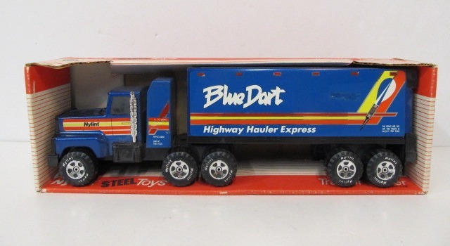 lot 161 image: Vintage NYLINT Diecast Semi Truck - New In Box
