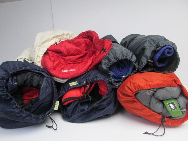 lot 193 image: Group of High Quality Camping Sleeping Bags