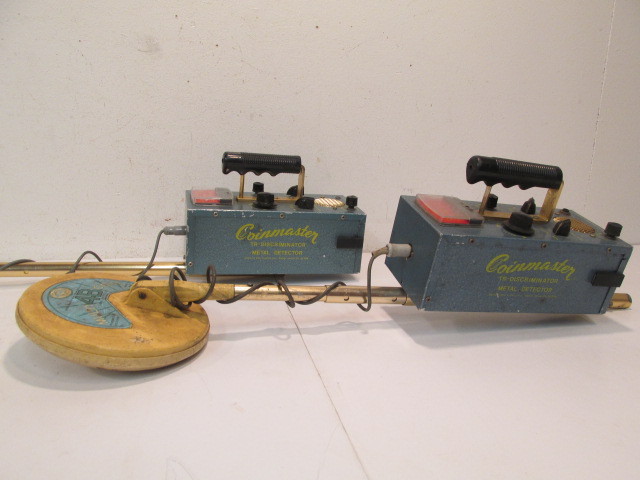 lot 257 image: Pair of Working Vintage Metal Detectors