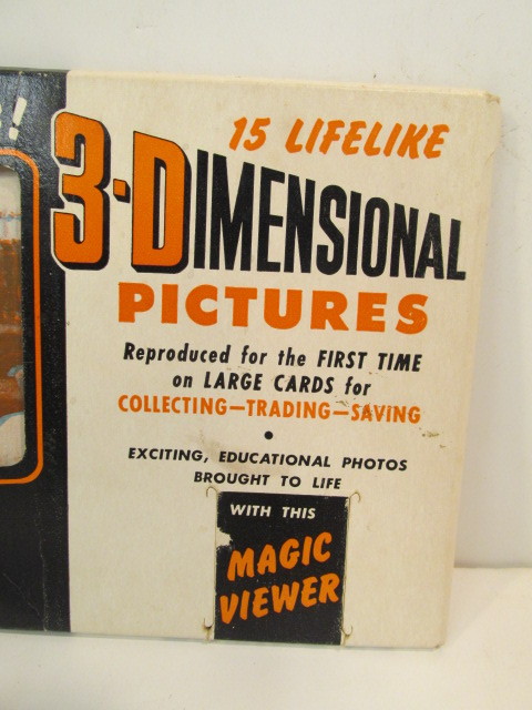 lot 258 image: Vintage Keystone Western Series Cowboy Photo Views