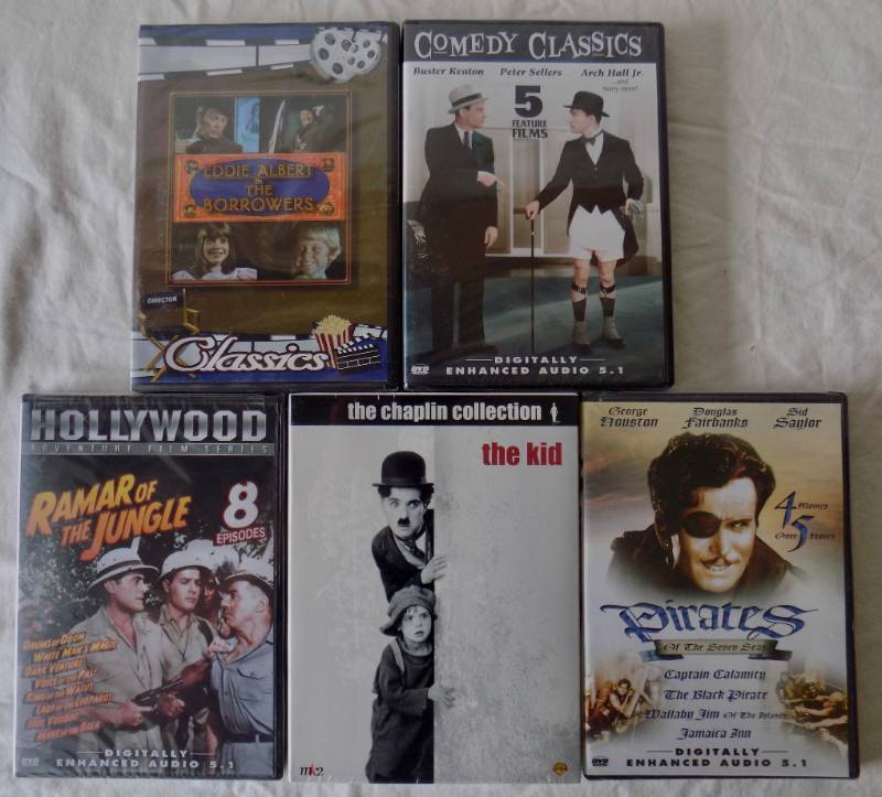 (New in Wrappers) For Family Viewers (20) Classic TV, Faith, Classic Movies, War Movies & Documentaries