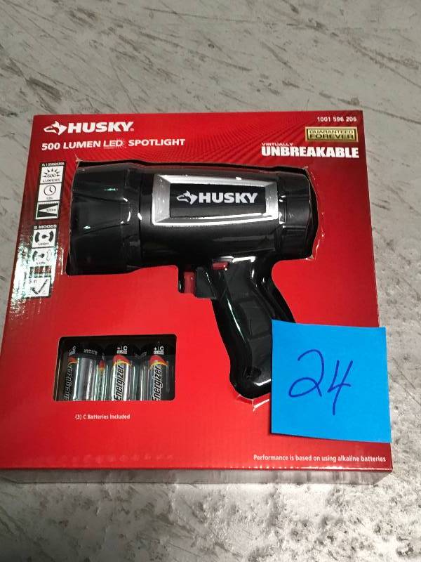 Husky 500 Lumen LED Spotlight New