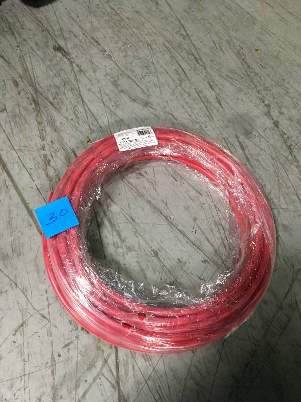 SharkBite 12 in. x 100 ft. Red PEX Pipe not used
