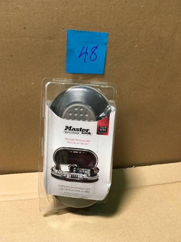 Master SafeSpace Lock Portable Safe