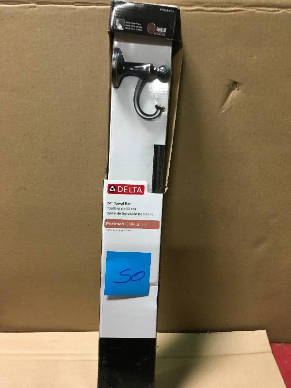 Delta Towel Bar not used