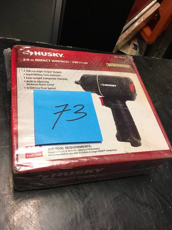 Husky 38 in.impact wrench 250 FT-LBS not used