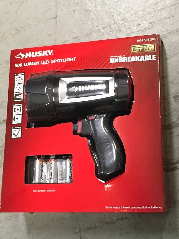 Husky 500 Lumen LED Spotlight New