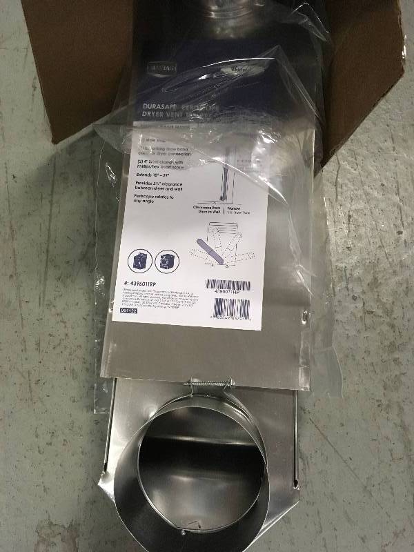 Whirlpool 4396011RP 18-to-29-Inch Vent Periscope not used