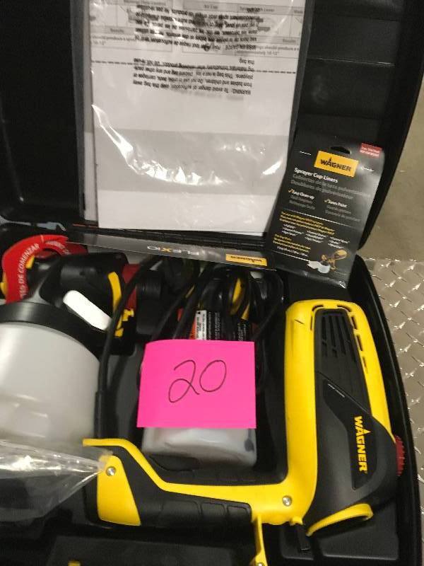 WAGNER FLEXiO 3000 HVLP Paint Sprayer in good working condition