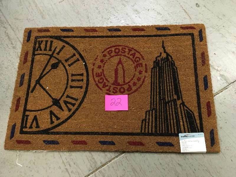 Traffic Master 24x36 Post Card Flocked door mat