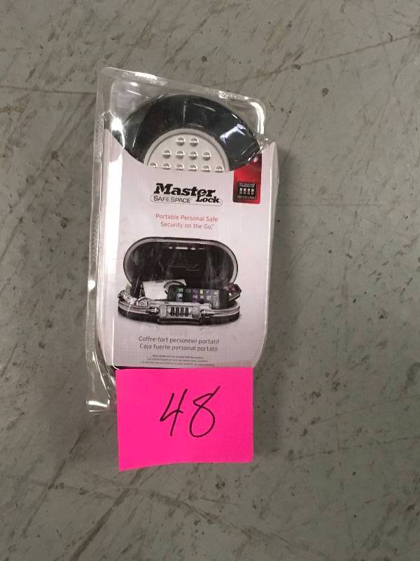 Master SafeSpace Lock Portable Safe