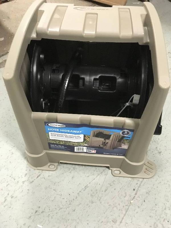 Suncast Hideaway Hose, Light Taupe not used
