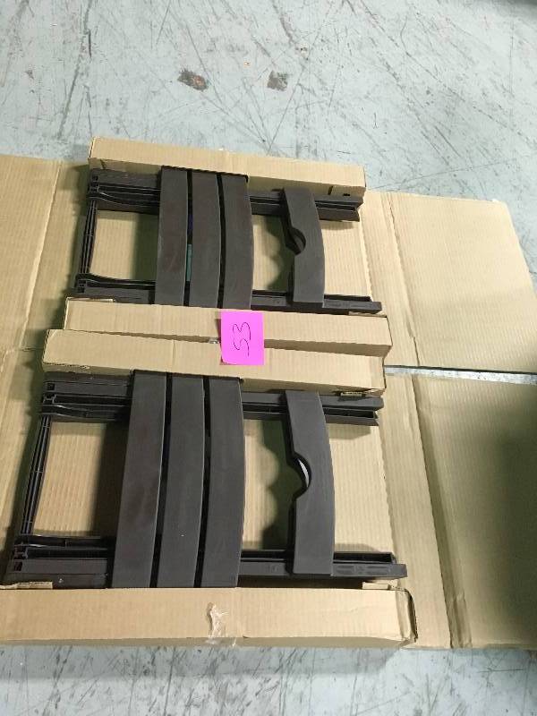 Set of 2  Adams Quick Fold Side Patio Tables not used