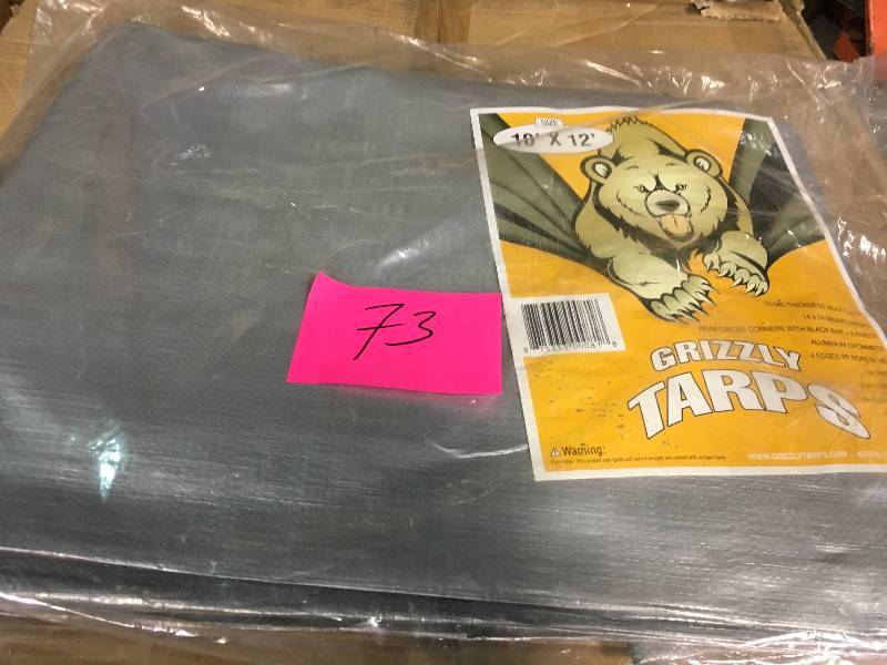 Grizzly Tarps 10 x 12 not used