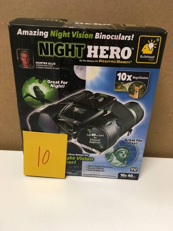 lot 10 image: Night Vision Binoculars in good condition