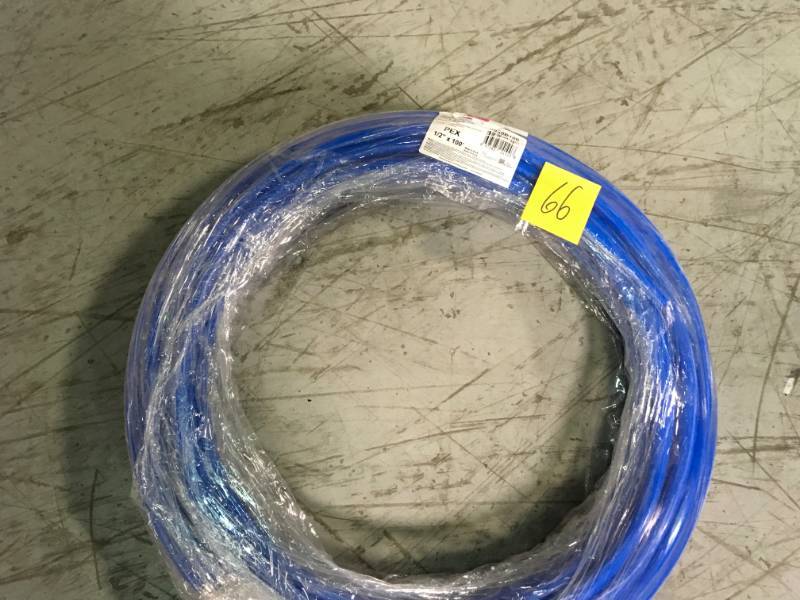 lot 66 image: SharkBite 12 in. x 100 ft. Blue PEX Pipe not used