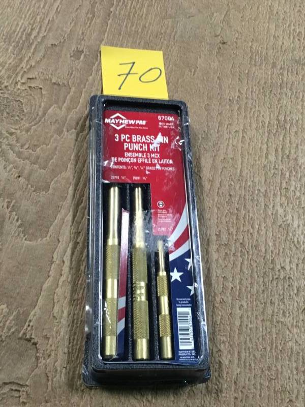 lot 70 image: Mayhew Pro Punch Kit not used