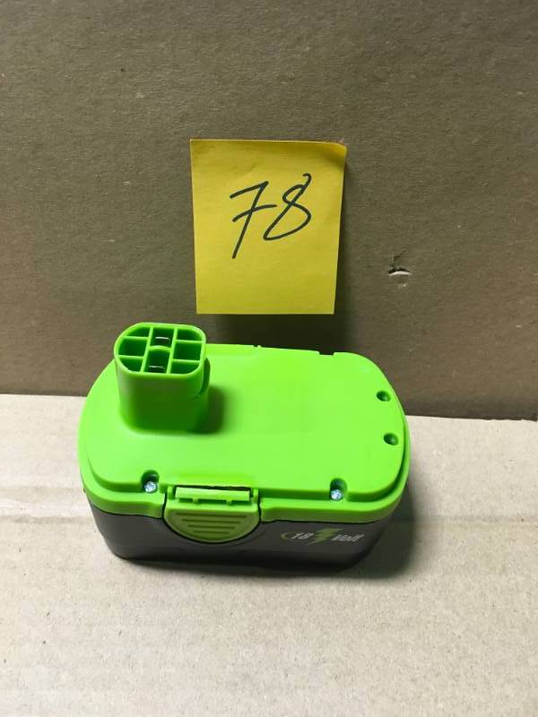 lot 78 image: Earthwise 18V Battery in good condition