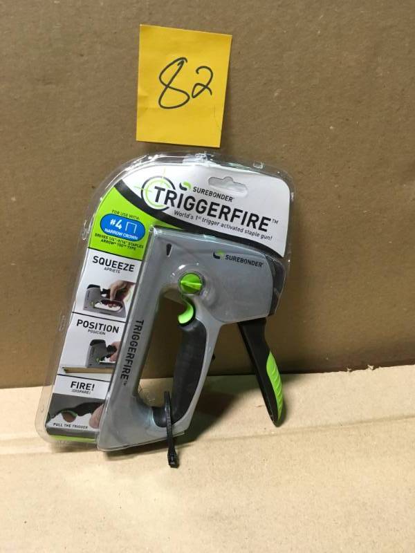 lot 82 image: Trigerrfire Trigger Activated Staple Gun