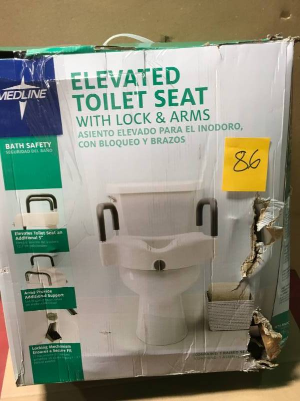 lot 86 image: Elevated Toilet Seat