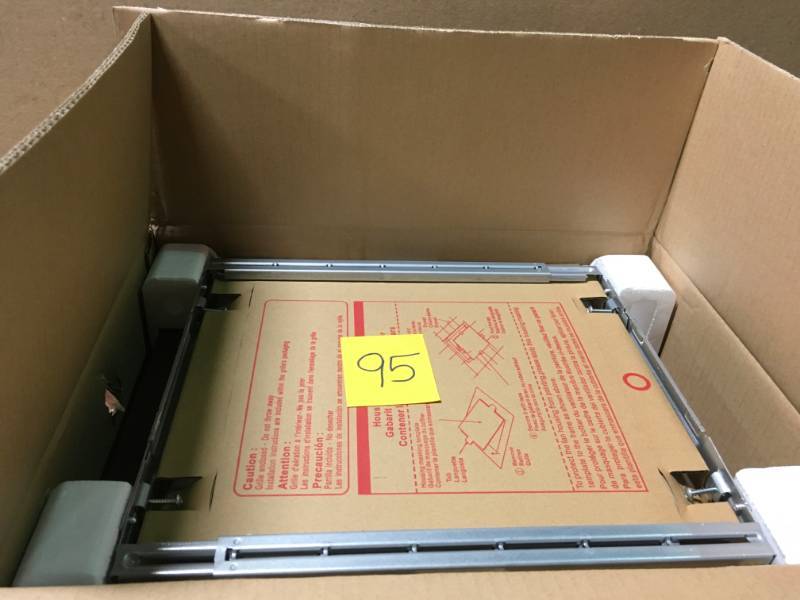lot 95 image: Panasonic Quiet 80 or 110 CFM Ceiling Low Profile Dual Speed Bath Fan not used