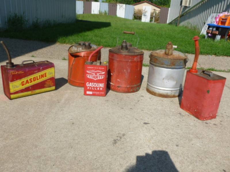 Vintage Oil Cans