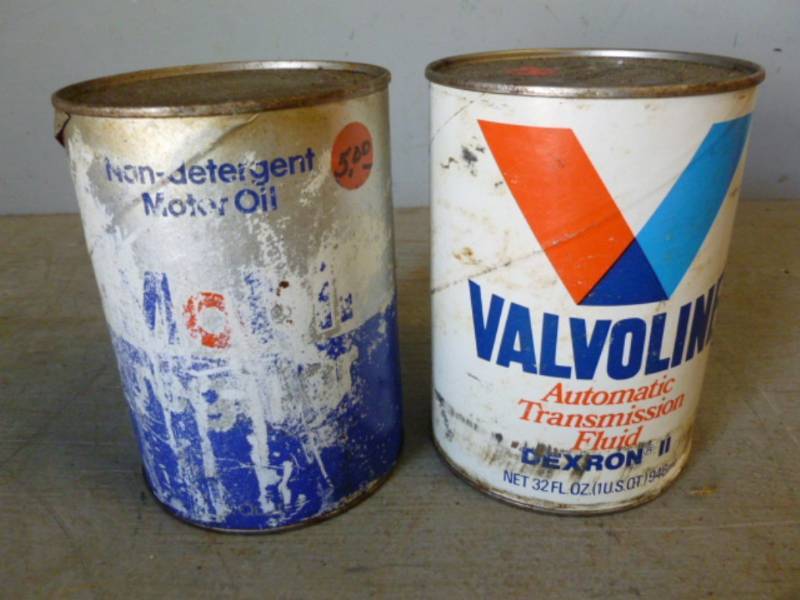Vintage Oil Cans