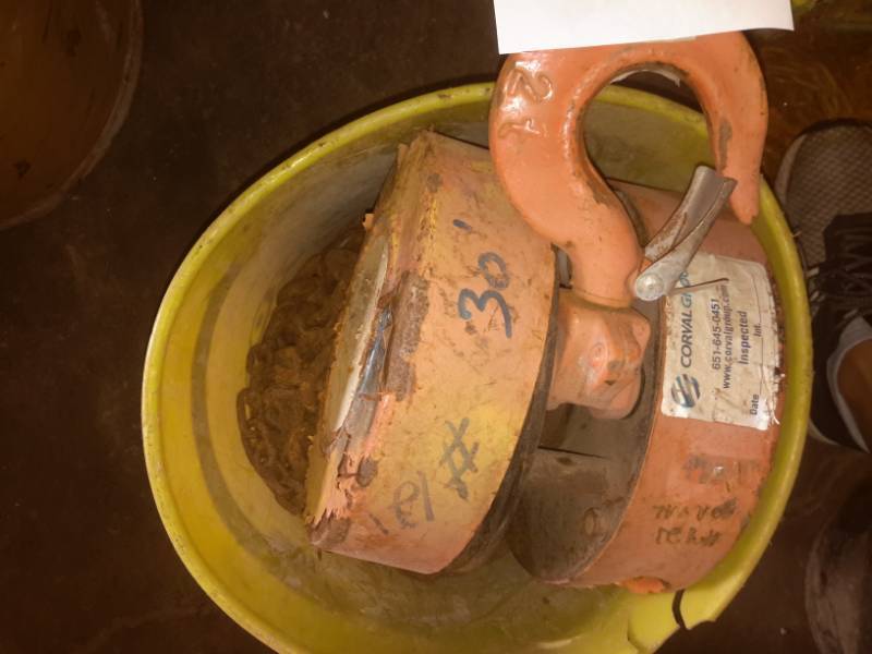 lot 112 image: CM Series 622 Chain Hoist.. 2 Ton