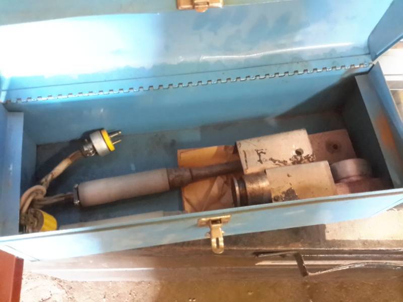 lot 160 image: Tools Box with contents.. See closeups