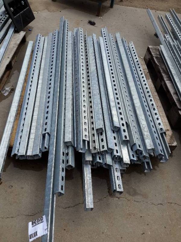 lot 57 image: Assorted Lengths of Unistrut    