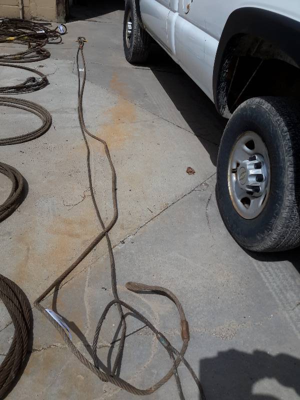 lot 68 image: 20ft choker, 12in, See specs tag photo