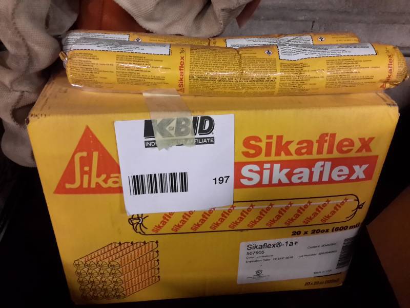 lot 197 image: Case of Sikaflex, Polyurethane Sealant