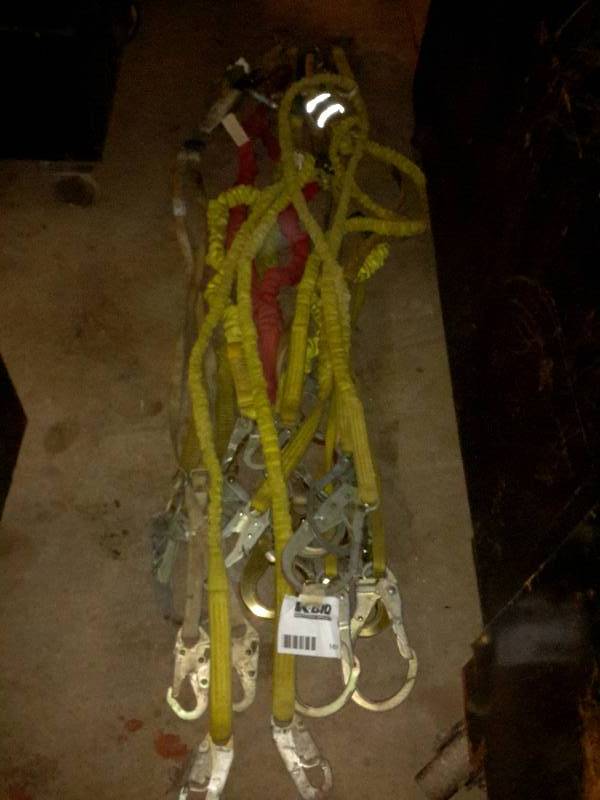 lot 187 image: Lot of Straps with metal ends.. Misc. Lengths and sizes