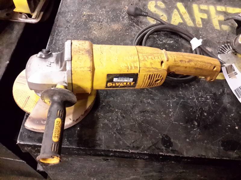 lot 167 image: Dewalt, 7 In Angle Grinder