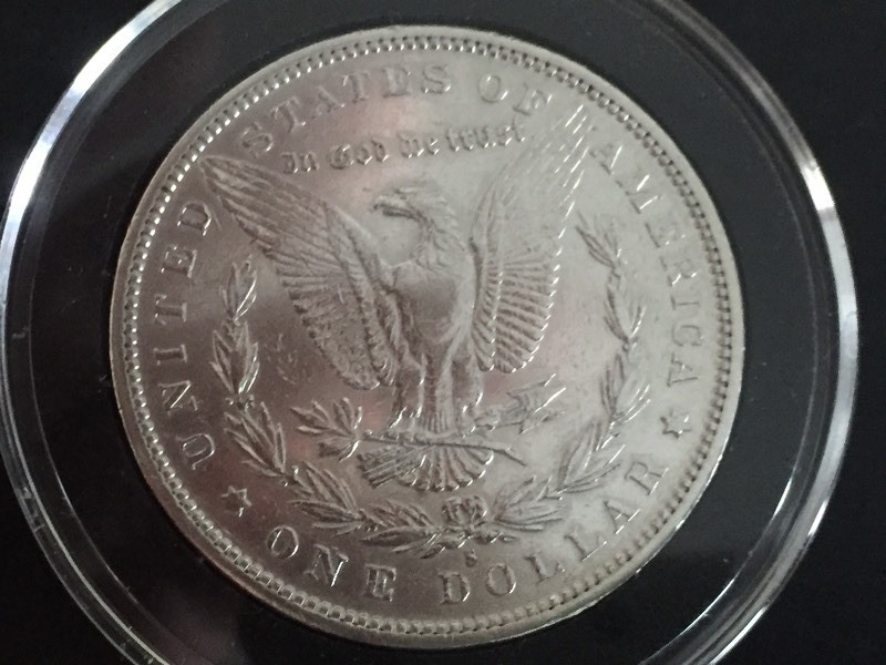 lot 1 image: 1884 S Morgan Dollar