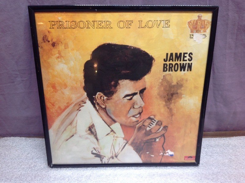 lot 17 image: Framed James Brown Album