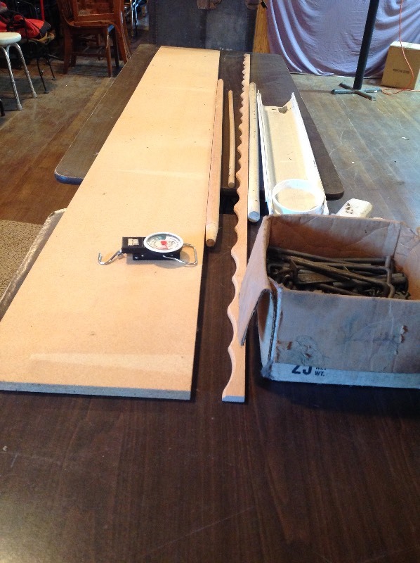 lot 74 image: Woodwork Supplies, Grill Gauge, Roofing Nails