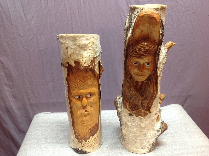 lot 77 image: Wood Carvings