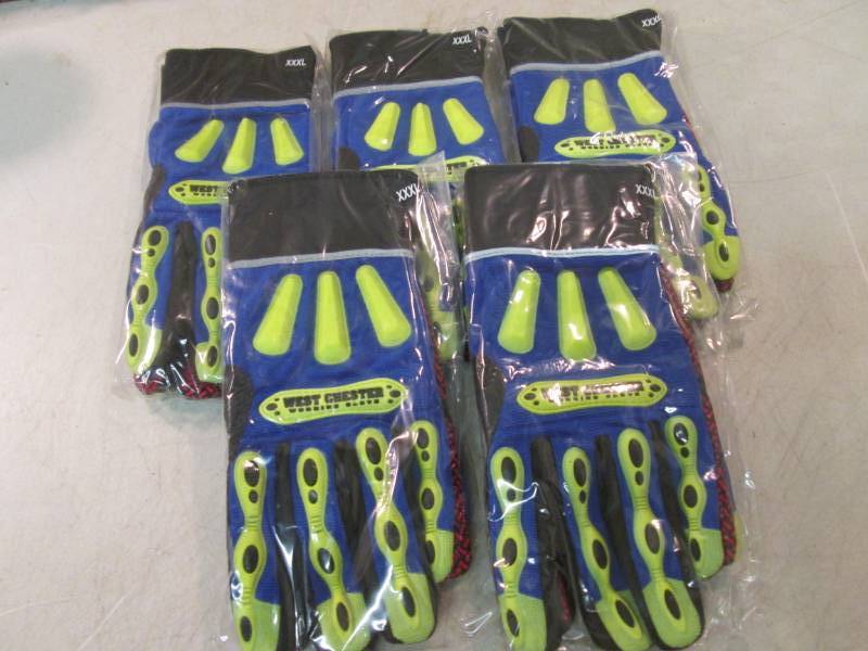 lot 35 image: 5 Pair of West Chester Working Glov...