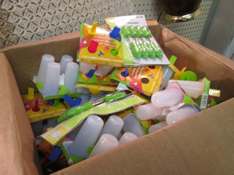 lot 39 image: Large Lot of Frozen Pops Makers and...