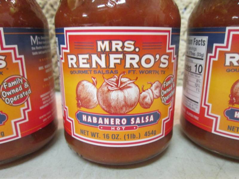 lot 57 image: 3 Jars of Mrs. Renfros Habanero Sa...