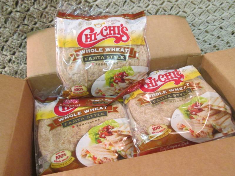 lot 71 image: Case of 12 8-Pack Chi-Chis Whole W...