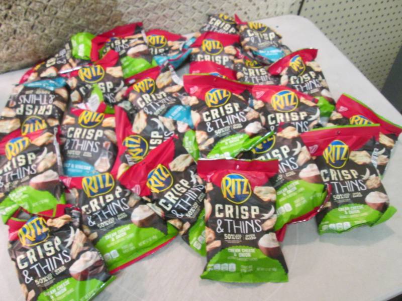 lot 124 image: Lot of Assorted Bags of Ritz Crisp ...