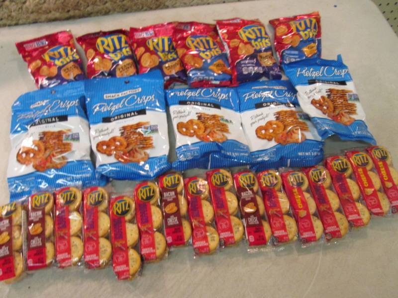 lot 126 image: Assorted Packs of Ritz Cheese Crack...