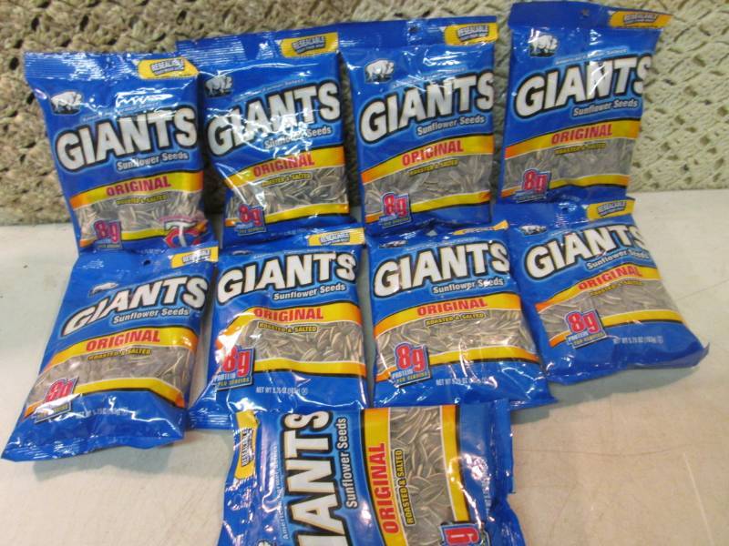 lot 138 image: 9 Bags of Original Roasted & Salted...
