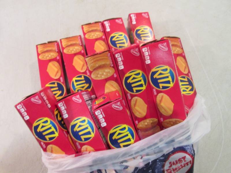lot 141 image: 12 Boxes of Ritz Crackers  EC2...