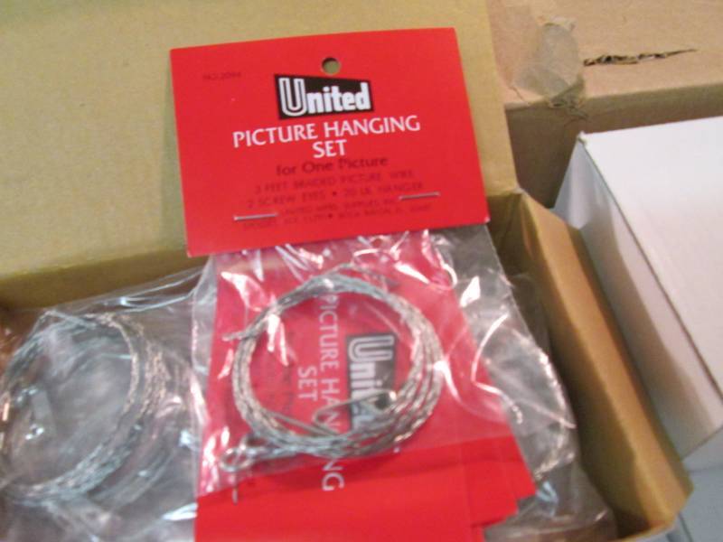 lot 153 image: Lot of 360 United Picture Hanging S...