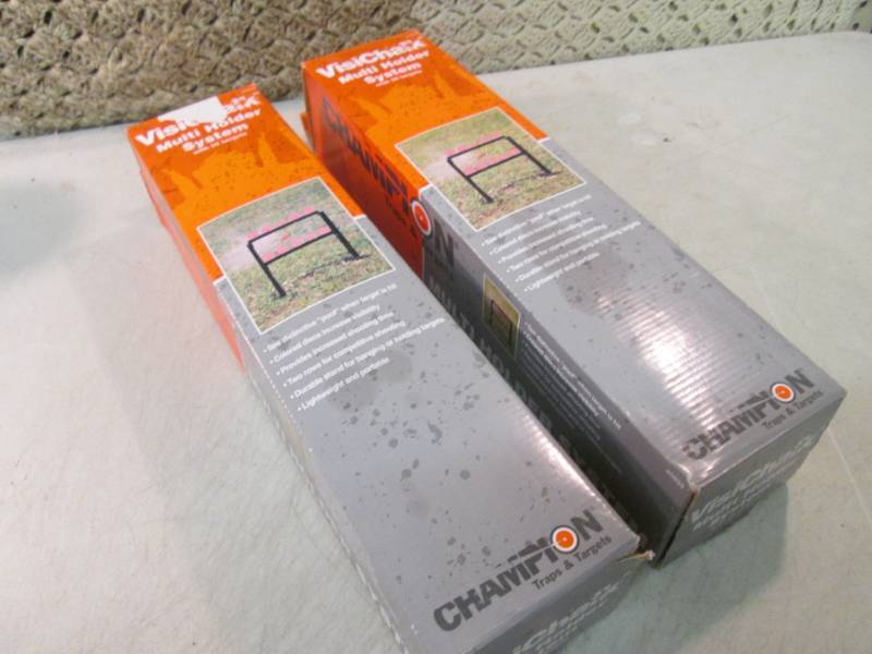 lot 155 image: Lot of 2 Champion Traps & Targets V...